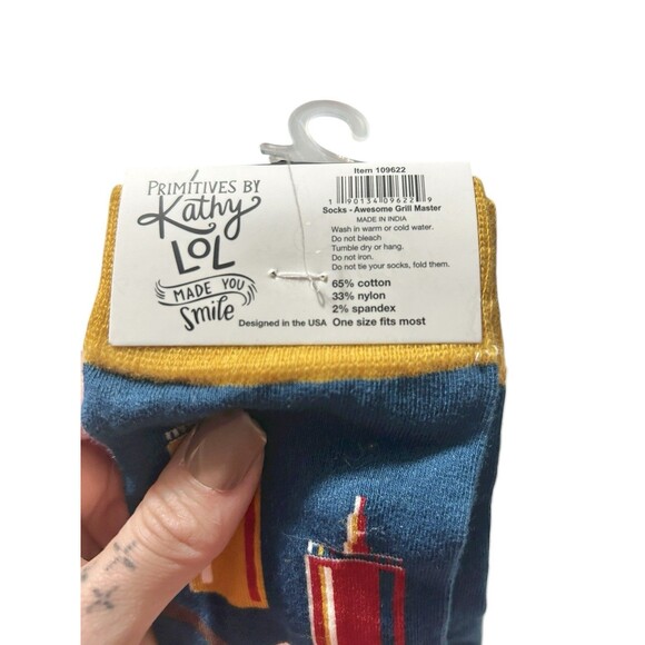 Yo Sox Parquet Kathy lol Sock Lot Of 4 Men’s Fun Design Colorful Printed Casual - Picture 9 of 10